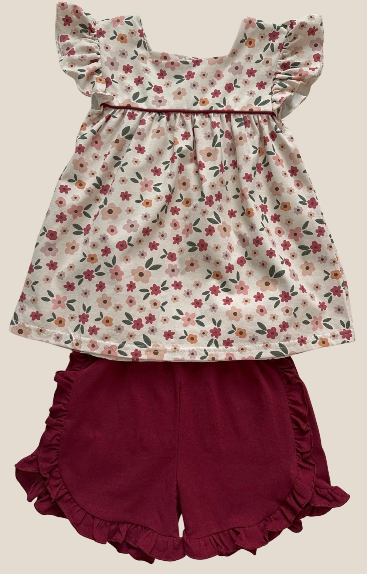 Ella’s Floral Short Set