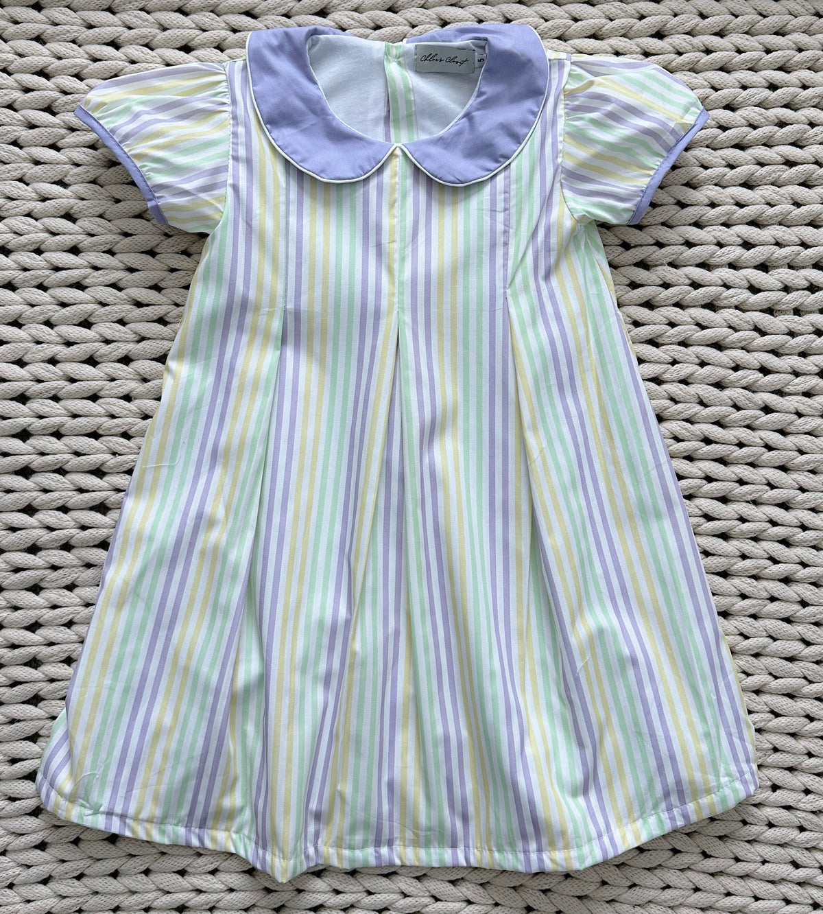Preorder: Mardi Pastel Scalloped Dress