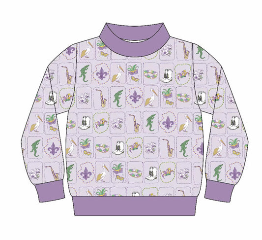 Preorder: Postcards from Mardi - Mom Mock Neck Sweater