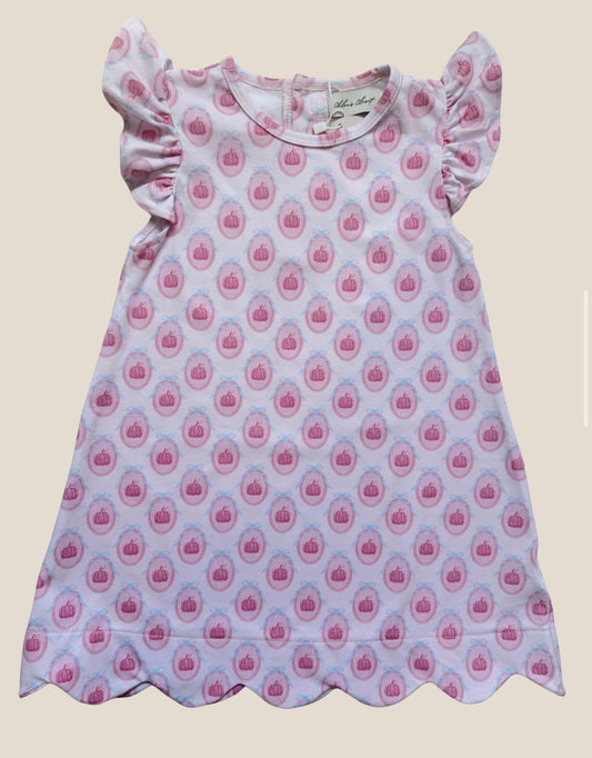 Pretty in Pink Pumpkin Dress