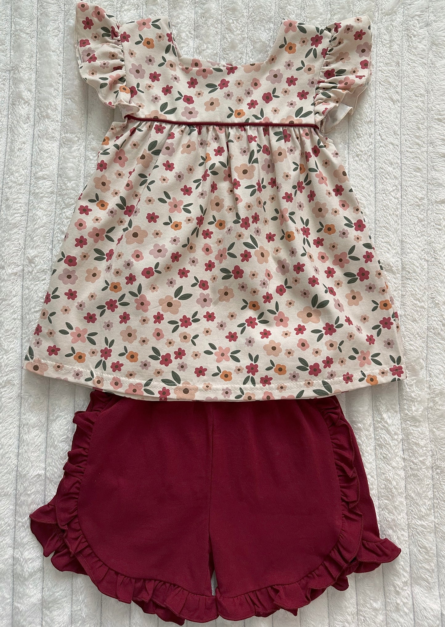 Ella’s Floral Short Set