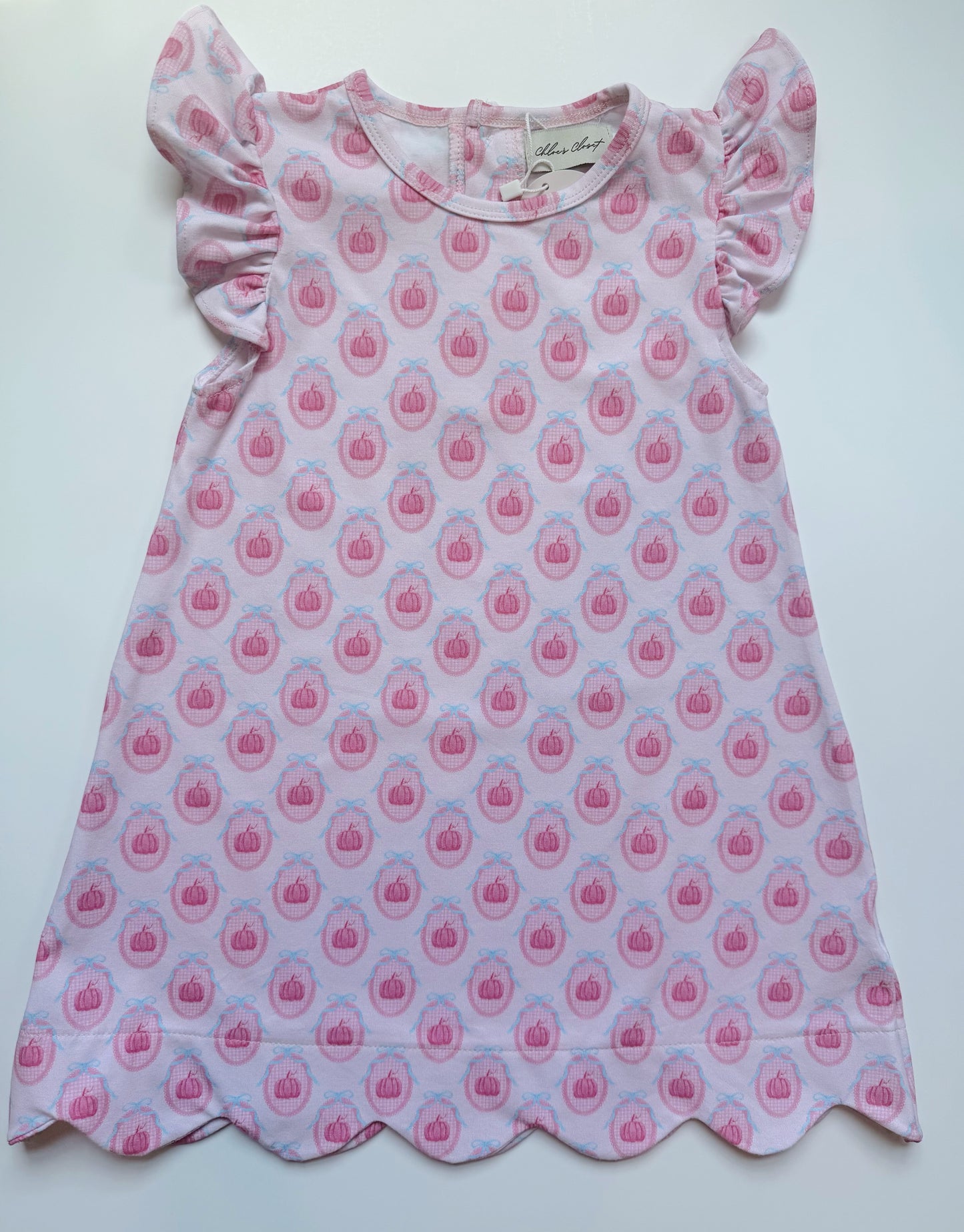 Pretty in Pink Pumpkin Dress