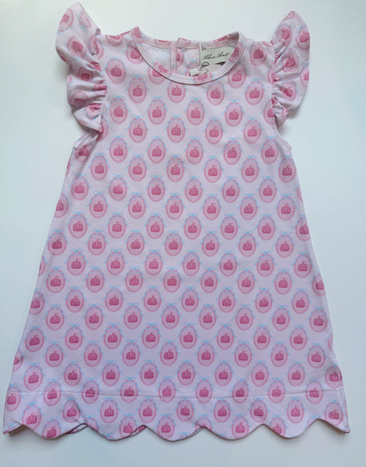 Pretty in Pink Pumpkin Dress