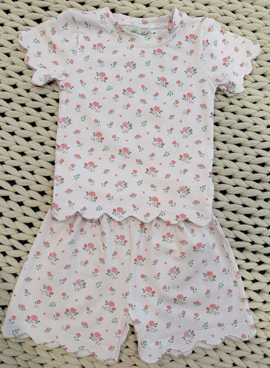 Rosie’s Pink Scalloped Set