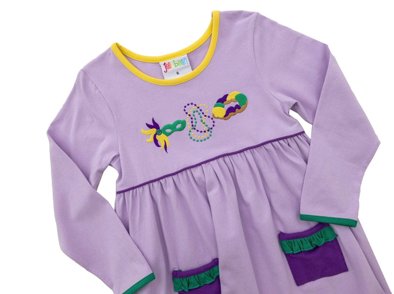 Mardi Gras Trio Dress