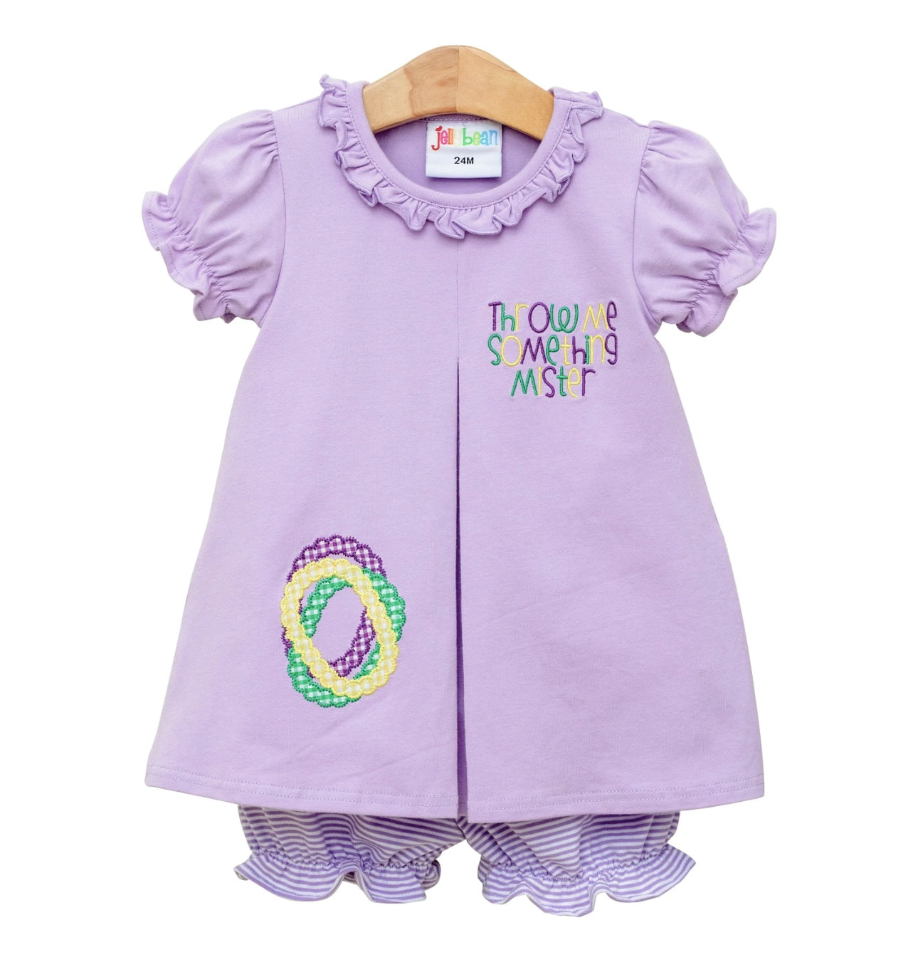 Mardi Throw Me Something Mister Bloomer Set