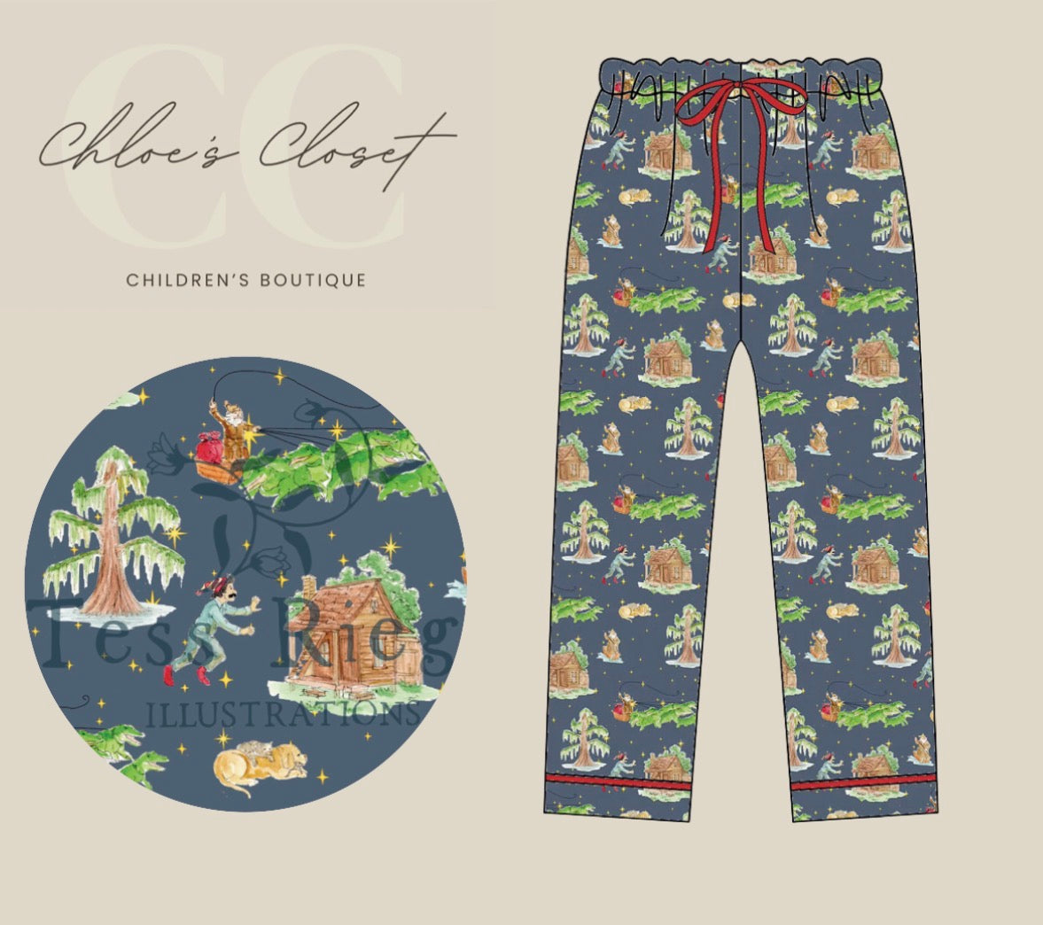 Dad Cajun Christmas Pants - Preorder