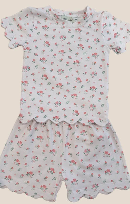 Rosie’s Pink Scalloped Set