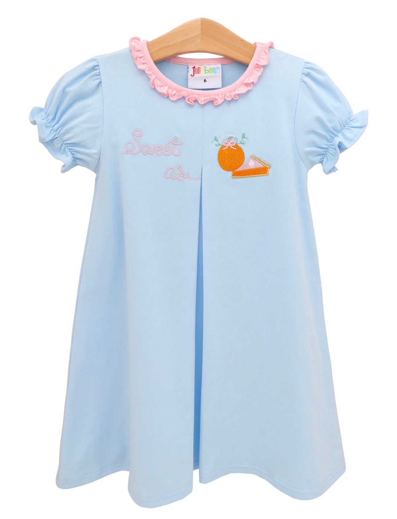 Sweet As Pumpkin Pie Pleat Dress