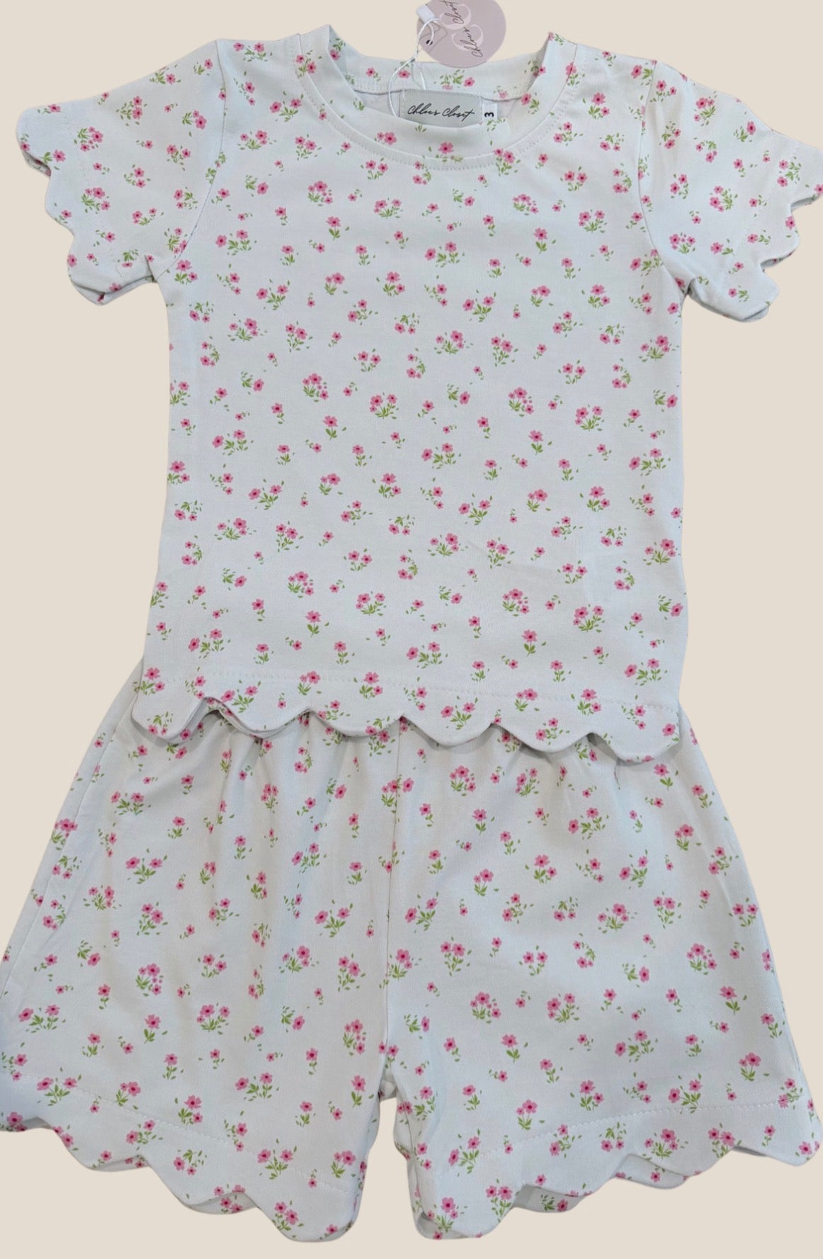 Sadie’s Sage Scalloped Set
