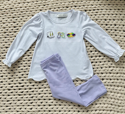 Mardi Embroidered Set