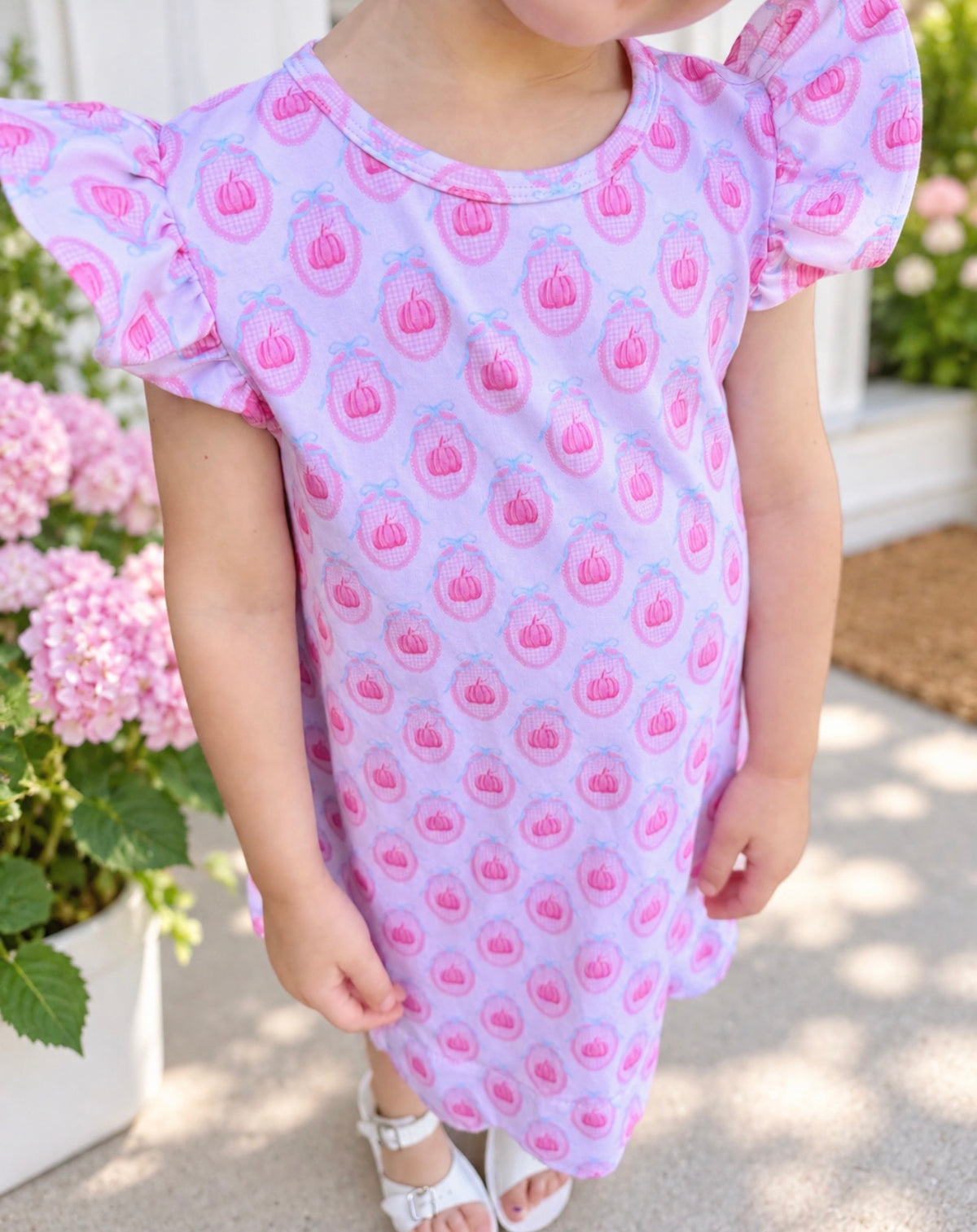 Pretty in Pink Pumpkin Dress