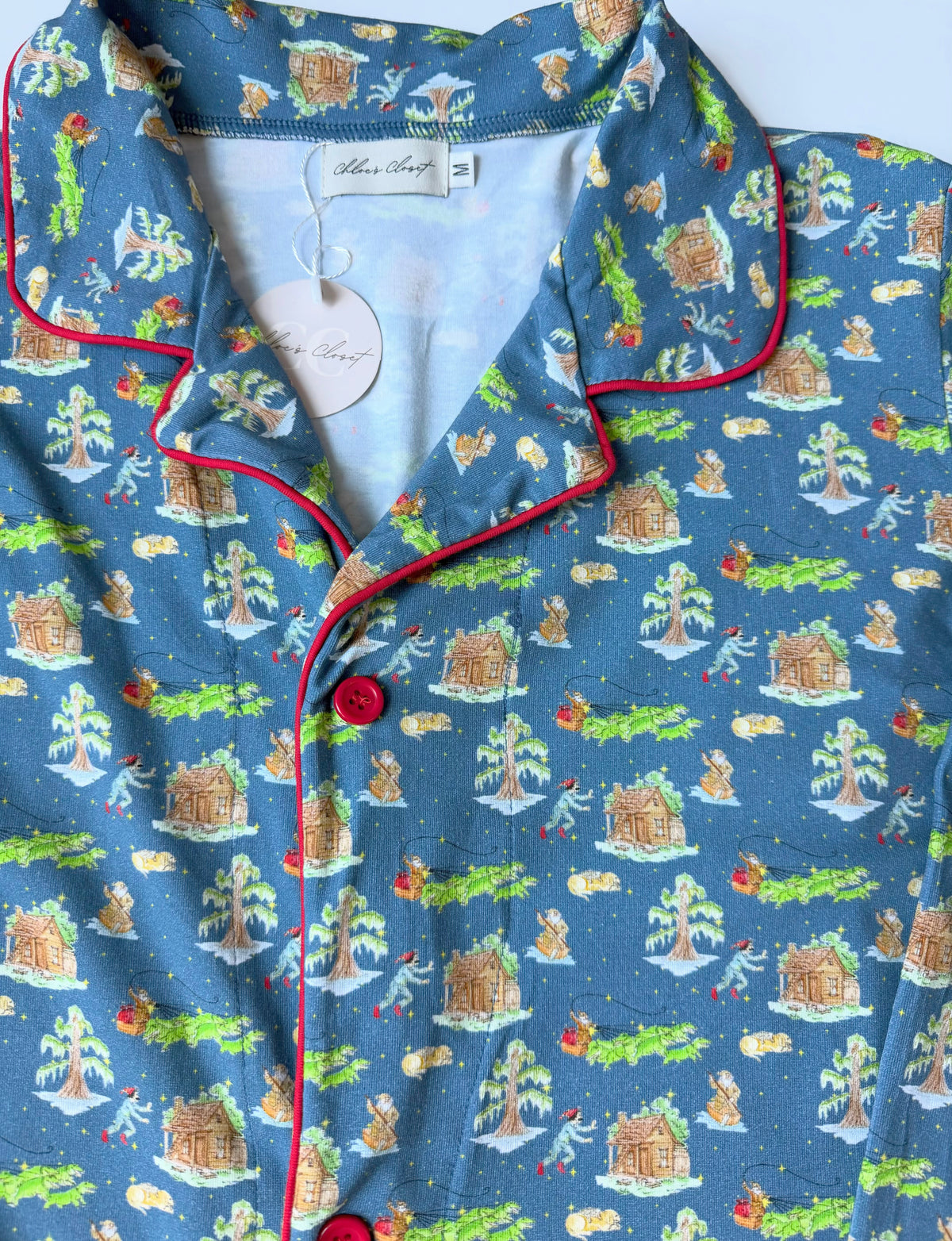 Mom Cajun Christmas PJ Nightgown