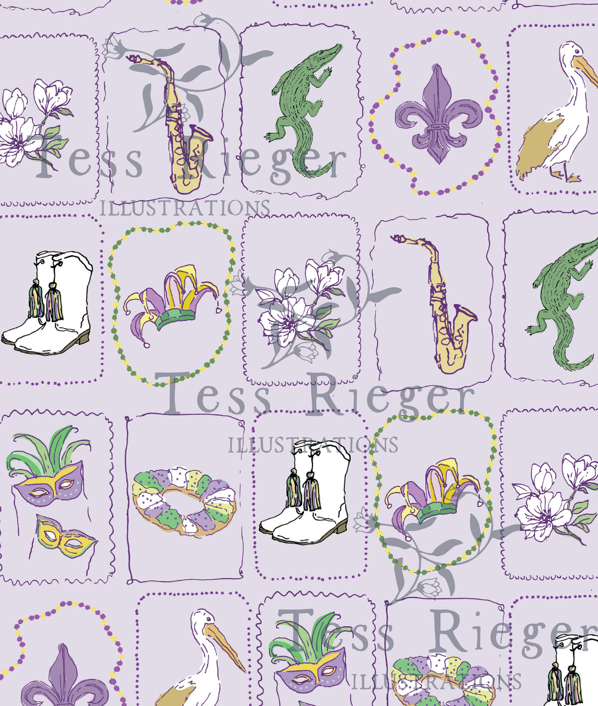Preorder: Postcards from Mardi - Mock Neck Bubble